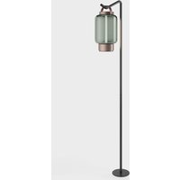 IP44.DE Qu LED Akkuleuchte mit Pin Erdspieß bright bronze (Bronze), Glas: Jade von IP44.DE
