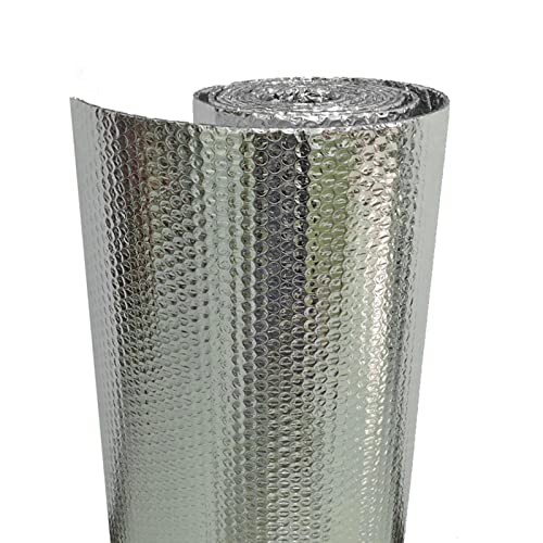Heizkörper-Reflektorplatten, Reflektierende Folien-Isolierrolle for Dachböden, Garagen, Wohnmobile, mehrere Größen, 3 mm, 5 , 10(5mm(thk),1*6M(6m²)) von IPAGSEFWE