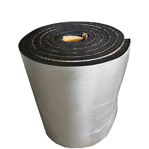 Heizkörper-Reflektorplatten, Selbstklebende Schall- und Wärmedämmung aus Aluminiumfolie for Autowände, mehrere Größen(20mm(thk),1*5M(5m²)) von IPAGSEFWE