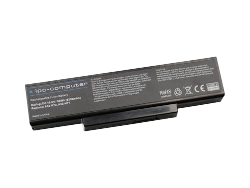 IPC-Computer Akku 56Wh kompatibel für Asus X73S von IPC-Computer