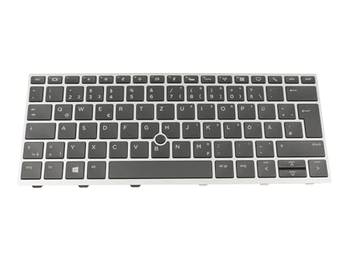 HP EliteBook 830 G5 Original Tastatur DE (deutsch) schwarz mit Backlight und Mouse-Stick von IPC-Computer