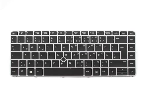 HP EliteBook 840 G4 Original Tastatur DE (deutsch) schwarz mit Backlight und Mouse-Stick von IPC-Computer