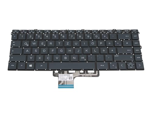 HP SN6190BL F0 Original Tastatur DE (deutsch) schwarz mit Backlight von IPC-Computer