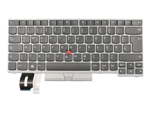 IPC-Computer Lenovo 01YN312 Original Tastatur DE (deutsch) schwarz/Silber mit Mouse-Stick von IPC-Computer
