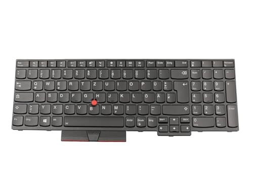 IPC-Computer Lenovo SN20P34508 Original Tastatur DE (deutsch) schwarz/schwarz mit Backlight und Mouse-Stick von IPC-Computer