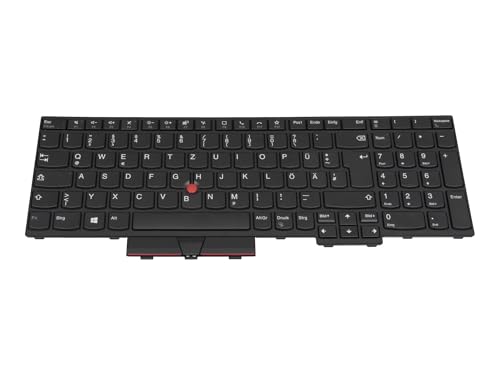 IPC-Computer Lenovo SN20W67976 Original Tastatur DE (deutsch) schwarz/schwarz mit Mouse-Stick für ThinkPad L15 Gen 2 (20X7/20X8) von IPC-Computer