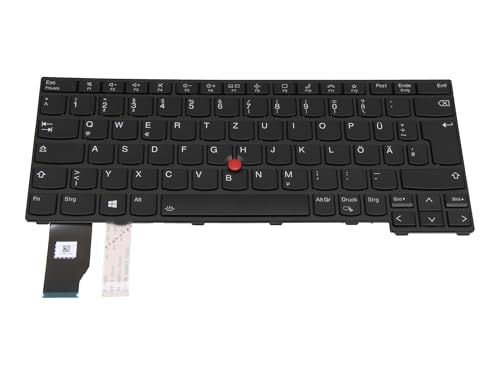 IPC-Computer Lenovo SN21A21455 Original Tastatur DE (deutsch) schwarz/schwarz mit Backlight und Mouse-Stick von IPC-Computer