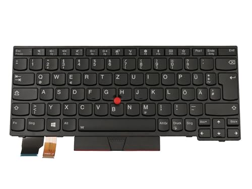 IPC-Computer Lenovo ThinkPad L13 Yoga (20R5/20R6) Original Tastatur DE (deutsch) schwarz mit Backlight und Mouse-Stick von IPC-Computer