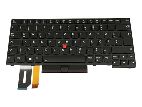 IPC-Computer Lenovo ThinkPad P14s Gen 2 (20VX/20VY) Original Tastatur DE (deutsch) schwarz mit Backlight und Mouse-Stick von IPC-Computer