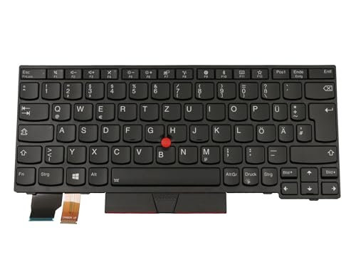 IPC-Computer Lenovo ThinkPad X395 (20NL) Original Tastatur DE (deutsch) schwarz mit Backlight und Mouse-Stick von IPC-Computer