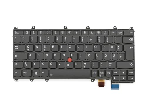 IPC-Computer Lenovo ThinkPad Yoga 370 (20JJ/20JH) Original Tastatur DE (deutsch) schwarz mit Backlight und Mouse-Stick von IPC-Computer