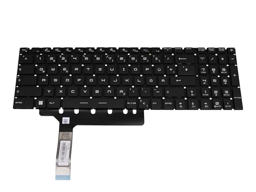 IPC-Computer MSI S1N-3EDE2R2-SA0 Original Tastatur DE (deutsch) schwarz für GE76 Dragon Tiamat 10UG/10UH (MS-17K2), GE76 Raider 10UE/10UG/10UH, GP76 Leopard 10UE/10UG/10UH von IPC-Computer