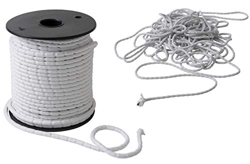 IPEA Bleiband für Vorhänge, Stoffe, Moskitonetz – Schwer 25 g/m - 10 Meter – Made in Italy – Bleiband für Gardinen - Gewicht, Bewschwerung, Ballastgewicht – Weiß – 25 g/m von IPEA