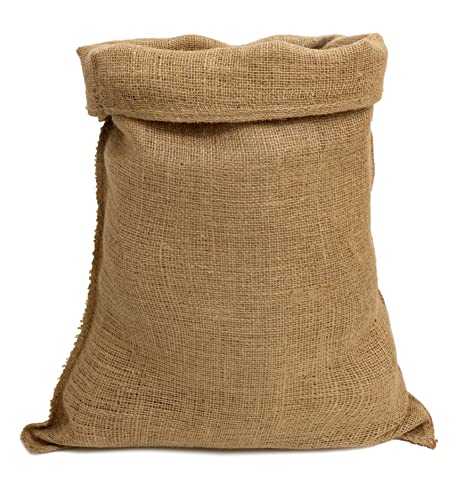 IPEA Große Jutesäcke – 80 x 50 cm – Made in Italy – 1 Stück – Jutesack im Natürlicher Stoff für DIY, Einrichtung, Garten, Aufbewahrungsbox - Jute Säcke BSJUTASACX1 natur von IPEA