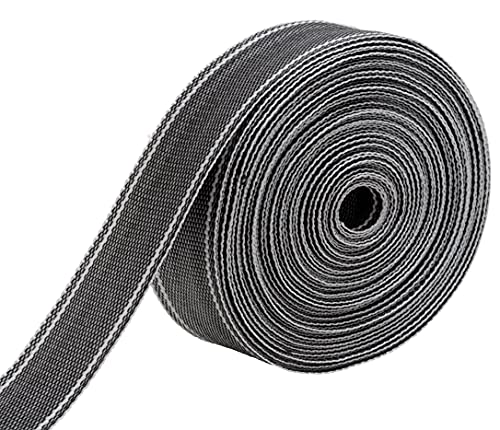 IPEA Gurtband Mehrzweck aus Nylon – 15 Meter – Seil für Polster, Möbel, Umzüge, Sofas, verschiedene Verwendungszwecke, Grau – 50 mm, BS09064 von IPEA