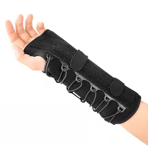 IPENNY Karpaltunnel-Handgelenkstütze mit Metallschienenstabilisator Unisex Handgelenk Bandagen mit Weiche Polster Verlängert Handgelenkschiene für Tendinitis Arthritis Verstauchungserholung IPENNY Karpaltunnel-Handgelenkstütze mit Metallschienenstabilisator Unisex Handgelenk Bandagen mit Weiche Polster Verlängert Handgelenkschiene für Tendinitis Arthritis Verstauchungserholung von IPENNY