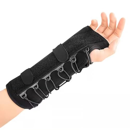 IPENNY Karpaltunnel-Handgelenkstütze mit Metallschienenstabilisator Unisex Handgelenk Bandagen mit Weiche Polster Verlängert Handgelenkschiene für Tendinitis Arthritis Verstauchungserholung IPENNY Karpaltunnel-Handgelenkstütze mit Metallschienenstabilisator Unisex Handgelenk Bandagen mit Weiche Polster Verlängert Handgelenkschiene für Tendinitis Arthritis Verstauchungserholung von IPENNY