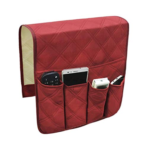 IPENNY Sofa Armlehne Organizer Couch Stuhl Aufbewahrungstasche Hängende Polyester Speicherbeutel für Handy Buch Stifte Zeitschrift und TV Fernbedienung IPENNY Sofa Armlehne Organizer Couch Stuhl Aufbewahrungstasche Hängende Polyester Speicherbeutel für Handy Buch Stifte Zeitschrift und TV Fernbedienung von IPENNY
