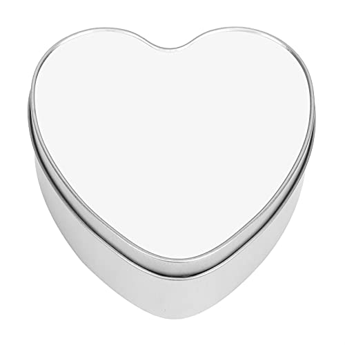 Personalisierte Herzdose mit Foto/Bild/Text gestalten Motiv mit Deckel Benutzerdefinierte Schmuckkästchen Metall Kleine Aufbewahrungsbox DIY Geschenk Organizer Mini Box Keksdose Schokoladendose von IPENNY