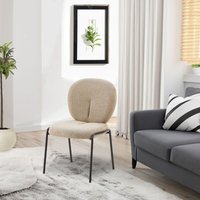 2X Esszimmerstuhl Sirio Teddy-Stoff beige H94xL53xP39 2X Esszimmerstuhl Sirio Teddy-Stoff beige H94xL53xP39 von IPERBRIKO