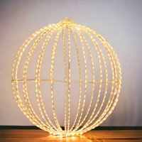 3D-Sphäre ø40cm mit MicroLED und FlashLED von IPERBRIKO