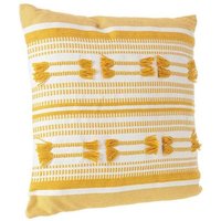 4x Kissen ocker 45x45 aus Stoff von IPERBRIKO