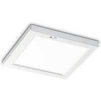 Aura Square Deckenleuchte 3000K Weiß mit Sensor - L220xH18xP220mm von IPERBRIKO