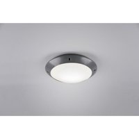 Außen-Deckenleuchte Camaro Anthrazit IP54 Ø26 cm Trio Lighting von IPERBRIKO