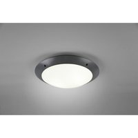 Außen-Deckenleuchte Camaro Anthrazit IP54 Ø33 cm Trio Lighting von IPERBRIKO