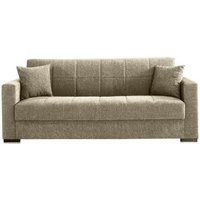 Iperbriko - Beige Schlafsofa aus Stoff 210x80x90 cm h von IPERBRIKO