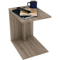 C-förmige Bank Couchtisch für Wohnzimmer Eiche Farbe 35x45xh.62 cm von IPERBRIKO