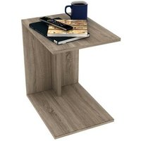 C-förmige Bank Couchtisch für Wohnzimmer Eiche Farbe 35x45xh.62 cm von IPERBRIKO