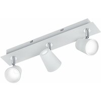 Deckenleuchte 3 verstellbare LED-Spots Narcos White Trio Lighting von IPERBRIKO