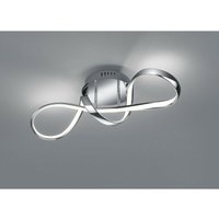 Iperbriko - Deckenleuchte Perugia Design Bow Chrome Led Dimmer 4000k Trio Lighting von IPERBRIKO