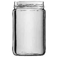 Iperbriko - Eleganter glatter transparenter Glasbehälter mit 1700 ml Fassungsvermögen und 100 mm Verschluss von IPERBRIKO