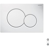 Geberit Sigma01 Betätigungsplatte chrom-matt von IPERBRIKO