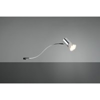 Giada Wandleuchte Verstellbarer Strahler aus Badezimmerspiegel Chrom IP44 Trio Lighting von IPERBRIKO