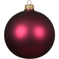 Granatapfel-Glaskugeln 8 cm - 6 Stück von IPERBRIKO