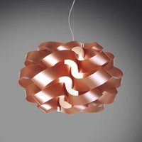 Hängelampe ein Licht cloud Kupfer Durchmesser 28x H18 cm von LINEA ZERO