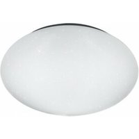 IP44 Dimmbare LED-Deckenleuchte Putz White Glitter Ø27 cm Trio Lighting von IPERBRIKO