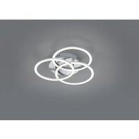 Iperbriko - Deckenleuchte 3 verstellbare Ringe Led Dimmer Circle Nickel Trio Lighting von IPERBRIKO