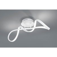 Iperbriko - Deckenleuchte Perugia Design Bow White Led Dimmer 4000k Trio Lighting von IPERBRIKO