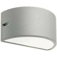 E27 Wandleuchte Umbeline geschlossen Aluminium von IPERBRIKO