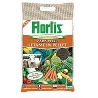 Flortis Pellet Naturdünger aus Gülle für Rasen und Gärten von 5 kg von IPERBRIKO