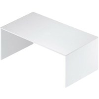 Großer Schreibtisch aus Holz Esche Weiß 150x73x h73 cm von IPERBRIKO