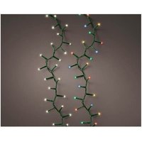 Lumineo - Kaemingk 1000 warmweiße und mehrfarbige LED-Weihnachtslichter, Funkeleffekt von LUMINEO