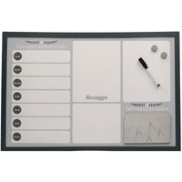 Iperbriko - Magnetische Tafel-Agenda mit Kork und Marker cm60x40x1,5 von IPERBRIKO