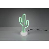 Iperbriko - Moderne Kaktus-Tischlampe mit grüner led H29 cm Trio-Beleuchtung von IPERBRIKO