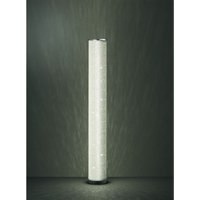 Moderne Led-Stehlampe Tico H103 cm Weiße Stoff-Trio-Beleuchtung von IPERBRIKO