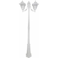 New Yorker Straßenlaterne Cm. 200 Zwei weiße Lichter von IPERBRIKO